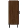 Oak brown engineered wood sideboard 34.5x34x90 cm by vidaXL, Sideboards - Ref: Foro24-828811, Price: 64,24 €, Discount: %