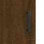 Oak brown engineered wood sideboard 34.5x34x90 cm by vidaXL, Sideboards - Ref: Foro24-828811, Price: 64,24 €, Discount: %