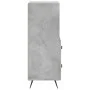 Concrete gray plywood sideboard 34.5x34x90 cm by vidaXL, Sideboards - Ref: Foro24-828640, Price: 51,82 €, Discount: %