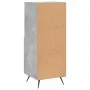 Concrete gray plywood sideboard 34.5x34x90 cm by vidaXL, Sideboards - Ref: Foro24-828640, Price: 51,82 €, Discount: %
