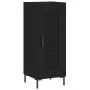 Schwarzes Sperrholz-Sideboard 34,5 x 34 x 90 cm von vidaXL, Sideboards - Ref: Foro24-828797, Preis: 61,73 €, Rabatt: %