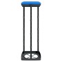 Soportes para bolsas de basura 2 uds PP negro y azul 120 L