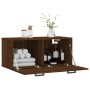 Wandschrank aus braunem Eichenholz, 80x36,5x35 cm von vidaXL, Schließfächer und Lagerschränke - Ref: Foro24-830083, Preis: 49...