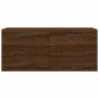 Wandschrank aus braunem Eichenholz, 80x36,5x35 cm von vidaXL, Schließfächer und Lagerschränke - Ref: Foro24-830083, Preis: 49...