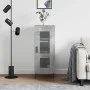 Aparador de madera contrachapada gris hormigón 34,5x34x90 cm de vidaXL, Aparadores - Ref: Foro24-828816, Precio: 60,35 €, Des...