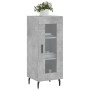 Concrete gray plywood sideboard 34.5x34x90 cm by vidaXL, Sideboards - Ref: Foro24-828816, Price: 61,12 €, Discount: %