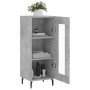 Betongraues Sperrholz-Sideboard 34,5 x 34 x 90 cm von vidaXL, Sideboards - Ref: Foro24-828816, Preis: 61,12 €, Rabatt: %