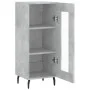 Aparador de madera contrachapada gris hormigón 34,5x34x90 cm de vidaXL, Aparadores - Ref: Foro24-828816, Precio: 60,35 €, Des...
