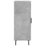 Aparador de madera contrachapada gris hormigón 34,5x34x90 cm de vidaXL, Aparadores - Ref: Foro24-828816, Precio: 60,35 €, Des...