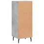 Aparador de madera contrachapada gris hormigón 34,5x34x90 cm de vidaXL, Aparadores - Ref: Foro24-828816, Precio: 60,35 €, Des...