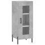 Betongraues Sperrholz-Sideboard 34,5 x 34 x 90 cm von vidaXL, Sideboards - Ref: Foro24-828808, Preis: 62,18 €, Rabatt: %