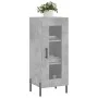 Betongraues Sperrholz-Sideboard 34,5 x 34 x 90 cm von vidaXL, Sideboards - Ref: Foro24-828808, Preis: 62,18 €, Rabatt: %