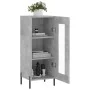 Betongraues Sperrholz-Sideboard 34,5 x 34 x 90 cm von vidaXL, Sideboards - Ref: Foro24-828808, Preis: 62,18 €, Rabatt: %