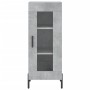 Concrete gray plywood sideboard 34.5x34x90 cm by vidaXL, Sideboards - Ref: Foro24-828808, Price: 62,98 €, Discount: %