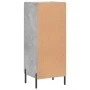 Betongraues Sperrholz-Sideboard 34,5 x 34 x 90 cm von vidaXL, Sideboards - Ref: Foro24-828808, Preis: 62,18 €, Rabatt: %