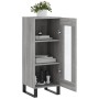 Sonoma graues Sideboard aus Holzwerkstoff, 34,5 x 34 x 90 cm von vidaXL, Sideboards - Ref: Foro24-828826, Preis: 65,41 €, Rab...