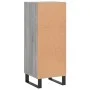 Sonoma gray engineered wood sideboard 34.5x34x90 cm by vidaXL, Sideboards - Ref: Foro24-828826, Price: 64,58 €, Discount: %