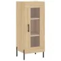 Aparador madera contrachapada color roble Sonoma 34,5x34x90 cm de vidaXL, Aparadores - Ref: Foro24-828807, Precio: 62,29 €, D...