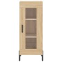 Aparador madera contrachapada color roble Sonoma 34,5x34x90 cm de vidaXL, Aparadores - Ref: Foro24-828807, Precio: 63,02 €, D...
