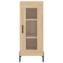 Aparador madera contrachapada color roble Sonoma 34,5x34x90 cm de vidaXL, Aparadores - Ref: Foro24-828807, Precio: 62,29 €, D...