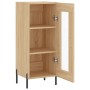 Sideboard aus Sonoma-Eichensperrholz, 34,5 x 34 x 90 cm von vidaXL, Sideboards - Ref: Foro24-828807, Preis: 63,08 €, Rabatt: %