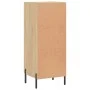 Aparador madera contrachapada color roble Sonoma 34,5x34x90 cm de vidaXL, Aparadores - Ref: Foro24-828807, Precio: 62,29 €, D...