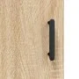 Aparador madera contrachapada color roble Sonoma 34,5x34x90 cm de vidaXL, Aparadores - Ref: Foro24-828807, Precio: 62,29 €, D...