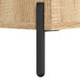 Aparador madera contrachapada color roble Sonoma 34,5x34x90 cm