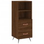 Sideboard aus eichenbraunem Holzwerkstoff, 34,5 x 34 x 90 cm von vidaXL, Sideboards - Ref: Foro24-828643, Preis: 54,38 €, Rab...