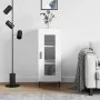 Engineered wood white sideboard 34.5x34x90 cm by vidaXL, Sideboards - Ref: Foro24-828812, Price: 51,23 €, Discount: %