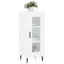 Engineered wood white sideboard 34.5x34x90 cm by vidaXL, Sideboards - Ref: Foro24-828812, Price: 51,75 €, Discount: %