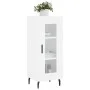 Engineered wood white sideboard 34.5x34x90 cm by vidaXL, Sideboards - Ref: Foro24-828812, Price: 51,23 €, Discount: %