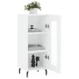 Engineered wood white sideboard 34.5x34x90 cm by vidaXL, Sideboards - Ref: Foro24-828812, Price: 51,23 €, Discount: %
