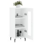 Sideboard aus weißem Holzwerkstoff 34,5x34x90 cm von vidaXL, Sideboards - Ref: Foro24-828812, Preis: 51,75 €, Rabatt: %