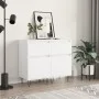 2 white engineered wood sideboards 40x35x70 cm by vidaXL, Sideboards - Ref: Foro24-831149, Price: 76,87 €, Discount: %