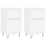 Sideboards 2 Stk. Holzwerkstoff weiß 40x35x70 cm von vidaXL, Sideboards - Ref: Foro24-831149, Preis: 77,68 €, Rabatt: %