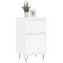2 white engineered wood sideboards 40x35x70 cm by vidaXL, Sideboards - Ref: Foro24-831149, Price: 76,87 €, Discount: %