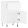 2 white engineered wood sideboards 40x35x70 cm by vidaXL, Sideboards - Ref: Foro24-831149, Price: 76,87 €, Discount: %