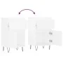 Aparadores 2 uds madera de ingeniería blanco 40x35x70 cm de vidaXL, Aparadores - Ref: Foro24-831149, Precio: 76,86 €, Descuen...