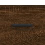 Eichenbrauner Wandschrank aus Holzwerkstoff, 80 x 36,5 x 35 cm von vidaXL, Schließfächer und Lagerschränke - Ref: Foro24-8300...