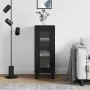 Black plywood sideboard 34.5x34x90 cm by vidaXL, Sideboards - Ref: Foro24-828821, Price: 64,77 €, Discount: %