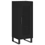 Black plywood sideboard 34.5x34x90 cm by vidaXL, Sideboards - Ref: Foro24-828821, Price: 64,77 €, Discount: %
