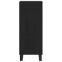 Schwarzes Sperrholz-Sideboard 34,5 x 34 x 90 cm von vidaXL, Sideboards - Ref: Foro24-828821, Preis: 64,77 €, Rabatt: %