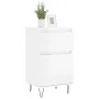 Sideboards 2 pcs glossy white engineered wood 40x35x70 cm by vidaXL, Sideboards - Ref: Foro24-831153, Price: 93,81 €, Discoun...