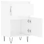 Sideboards 2 pcs glossy white engineered wood 40x35x70 cm by vidaXL, Sideboards - Ref: Foro24-831153, Price: 93,81 €, Discoun...