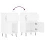 Sideboards 2 pcs glossy white engineered wood 40x35x70 cm by vidaXL, Sideboards - Ref: Foro24-831153, Price: 93,81 €, Discoun...