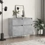 Aparadores 2 uds madera de ingeniería gris hormigón 40x35x70 cm de vidaXL, Aparadores - Ref: Foro24-831157, Precio: 63,30 €, ...