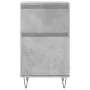 Aparadores 2 uds madera de ingeniería gris hormigón 40x35x70 cm de vidaXL, Aparadores - Ref: Foro24-831157, Precio: 63,30 €, ...