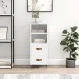 White engineered wood sideboard 34.5x34x90 cm by vidaXL, Sideboards - Ref: Foro24-828636, Price: 53,45 €, Discount: %