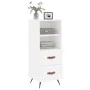 White engineered wood sideboard 34.5x34x90 cm by vidaXL, Sideboards - Ref: Foro24-828636, Price: 53,45 €, Discount: %